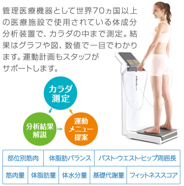 InBody270 あどけな 体成分分析装置 ボディー コンポジションアナライザー インボディ270